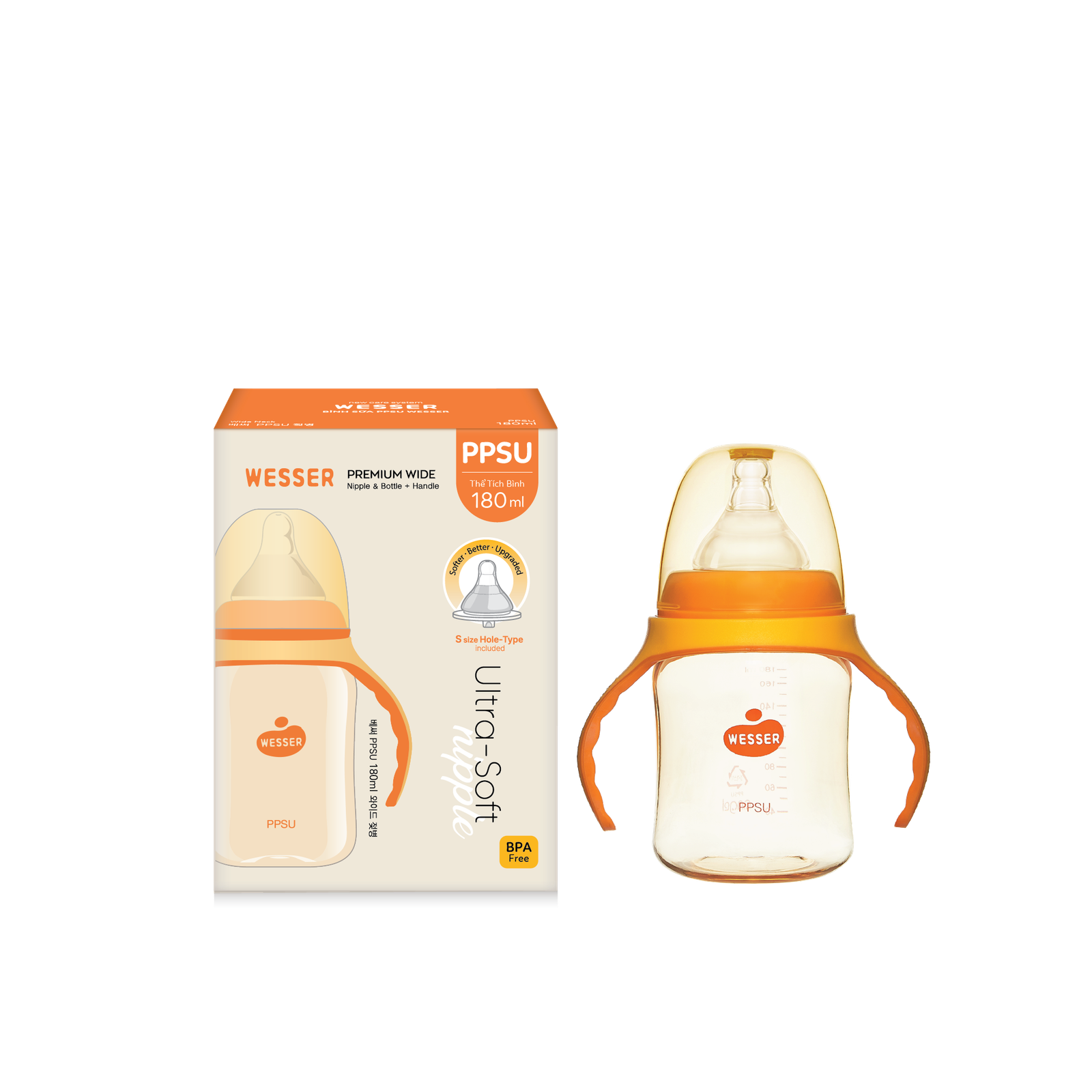 Bình PPSU Original 180ml